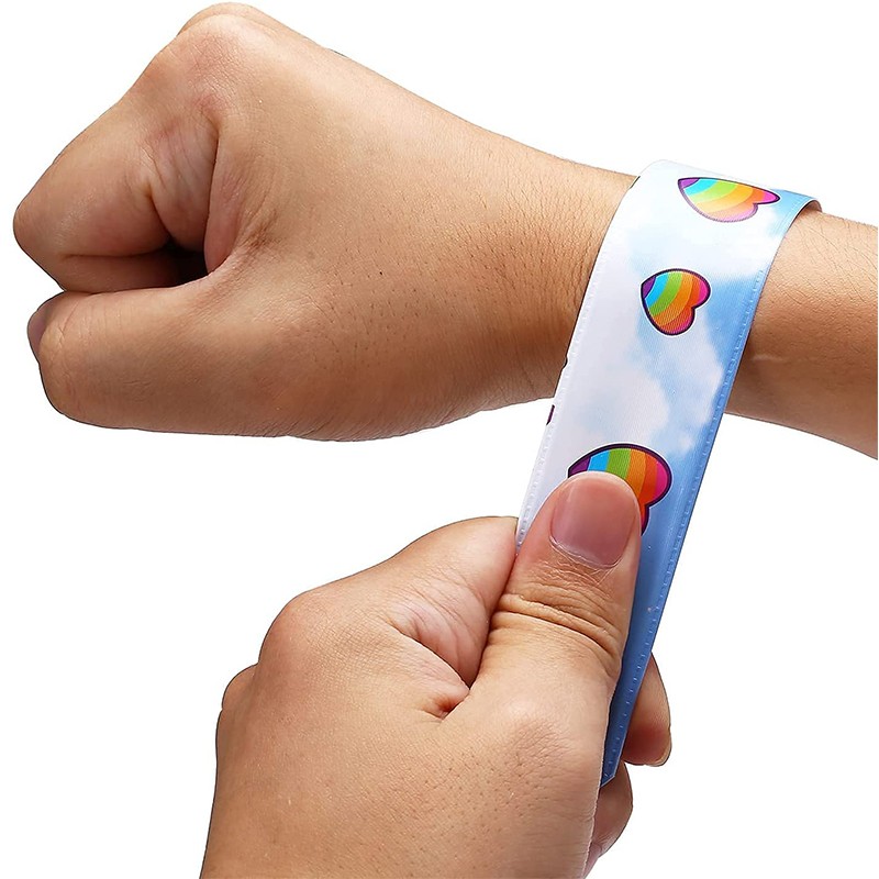 Custom PVC Slap Bracelet