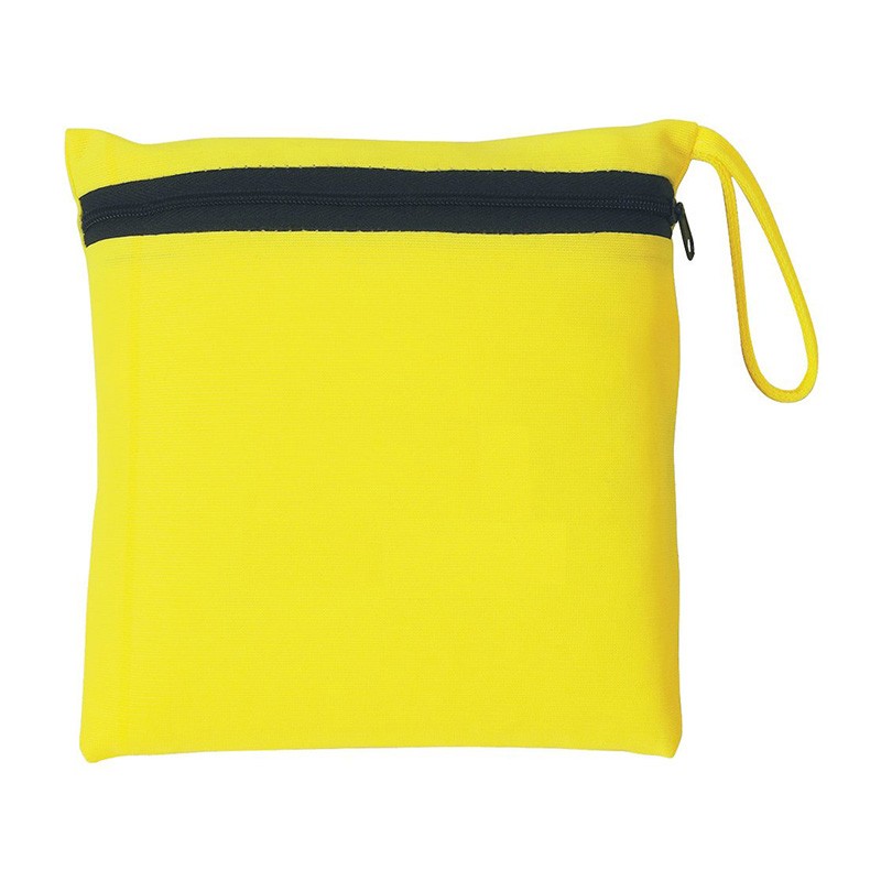 Custom Reflective Safety Vest with Zippered Pouch