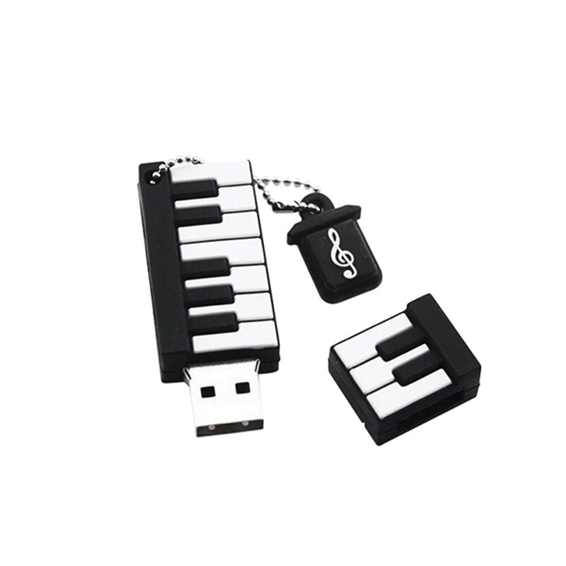 Cute Piano Shape USB 3.0 Flash Drive Data Storage 8GB