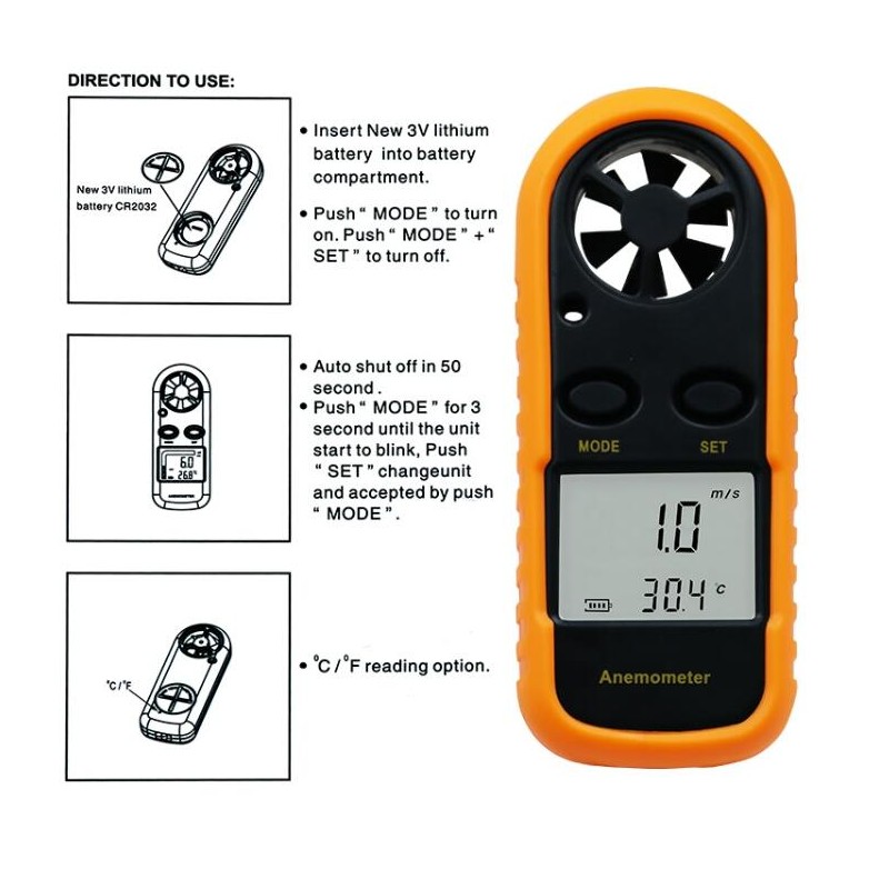Digital Anemometer