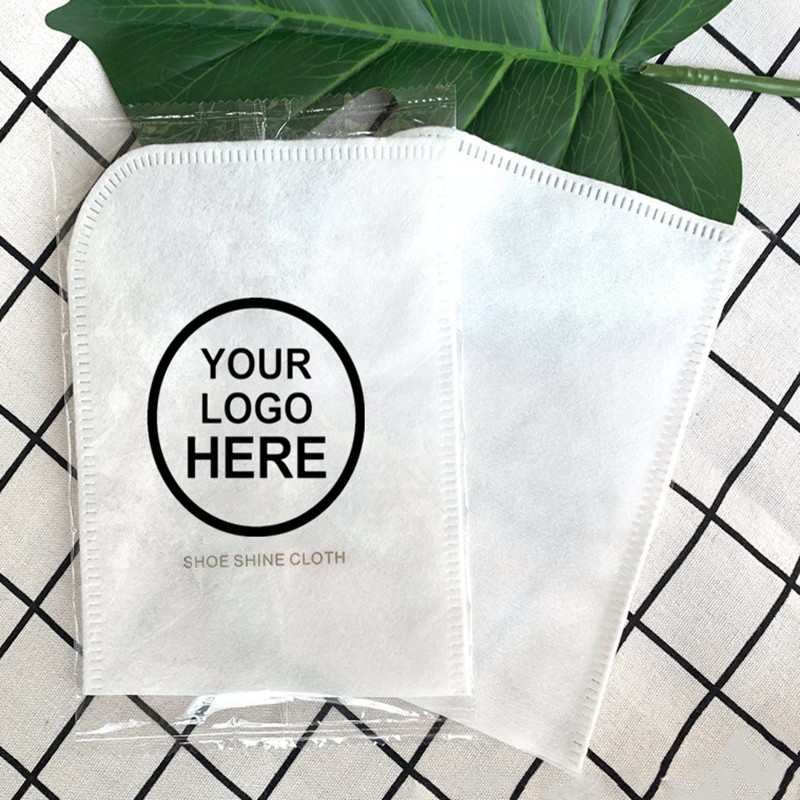 Disposable Hotel Shoe Shine Cloth Disposable Shoe Mitt