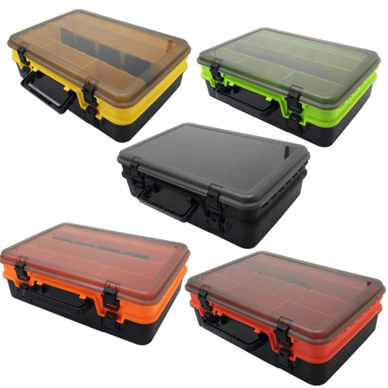 Double Sided Fishing Tackle Box Storage Box