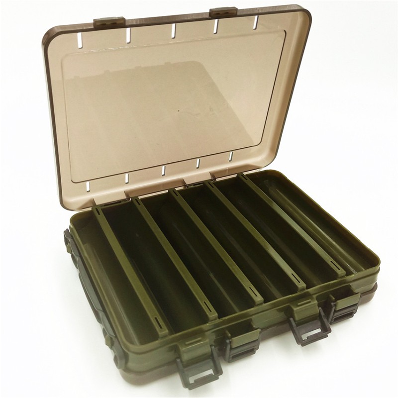 Double Sided Fishing Tackle Box