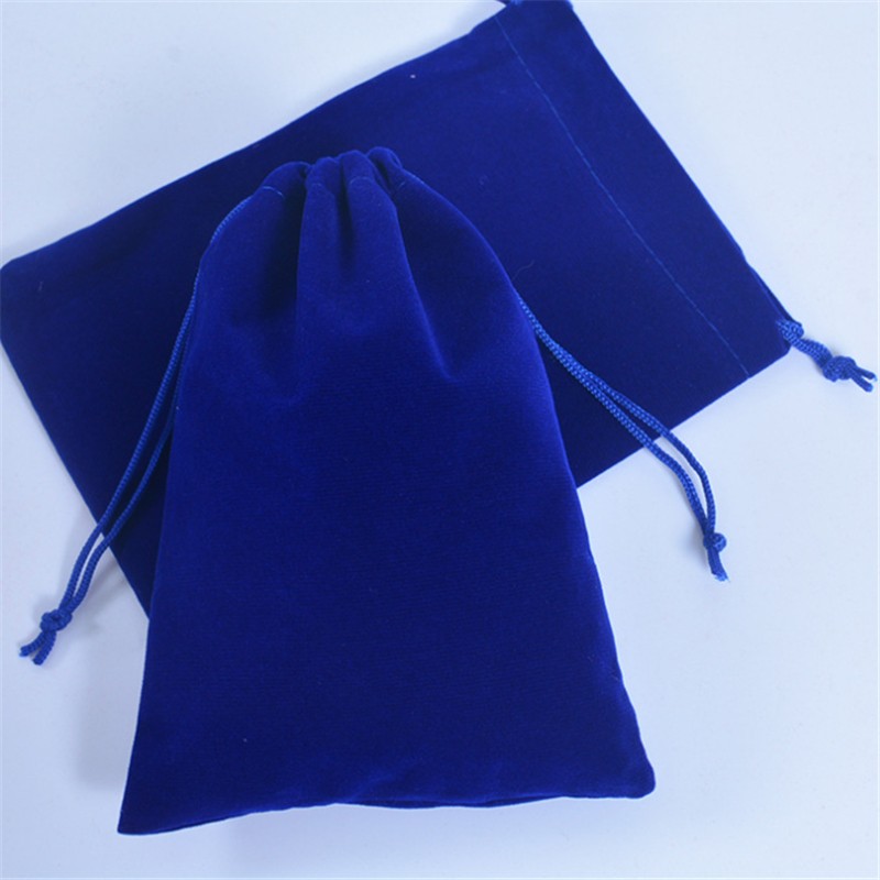 Drawstring Velvet Jewelry Bag