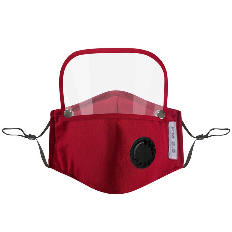 Face Mask w/Detachable Eye Shield