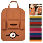 Felt Car Seat Storage Bags Car Back Seat Detachable Pocket