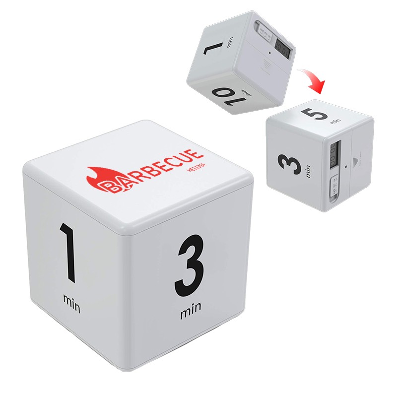 Gravity-Sensing Cube Timer