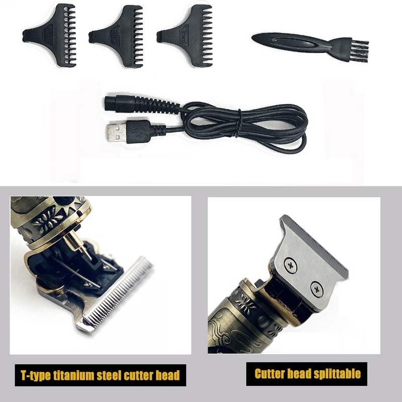 Hair Trimmer Barber Hair Clipper Cordless Hair Cutting Machine