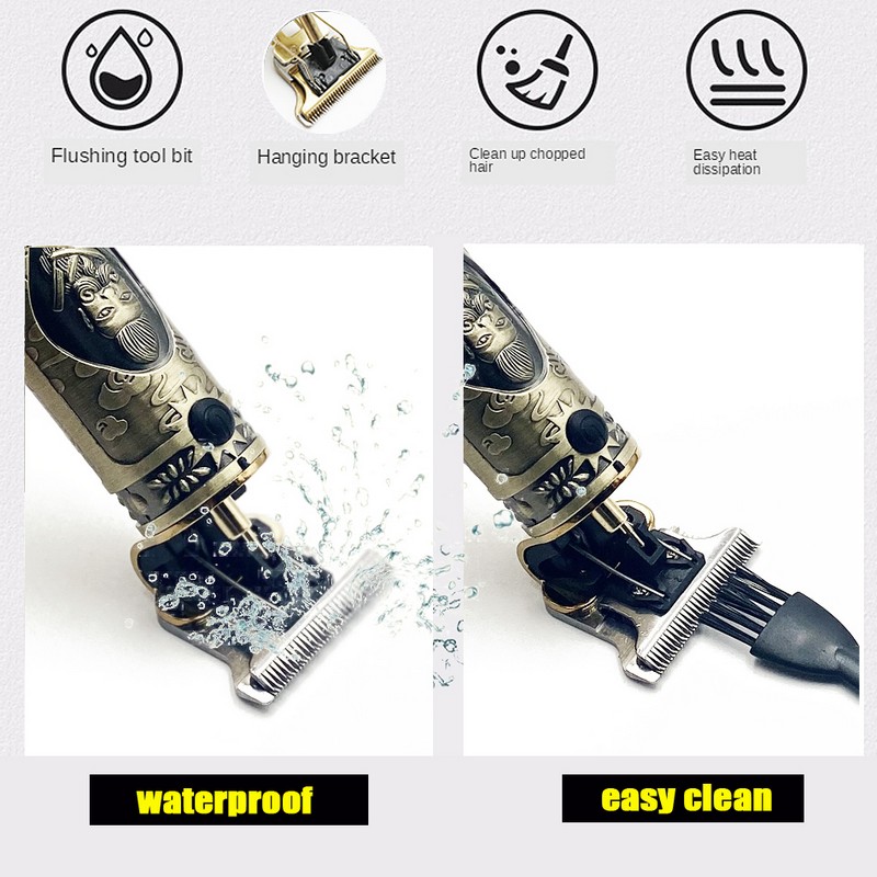 Hair Trimmer Barber Hair Clipper Cordless Hair Cutting Machine