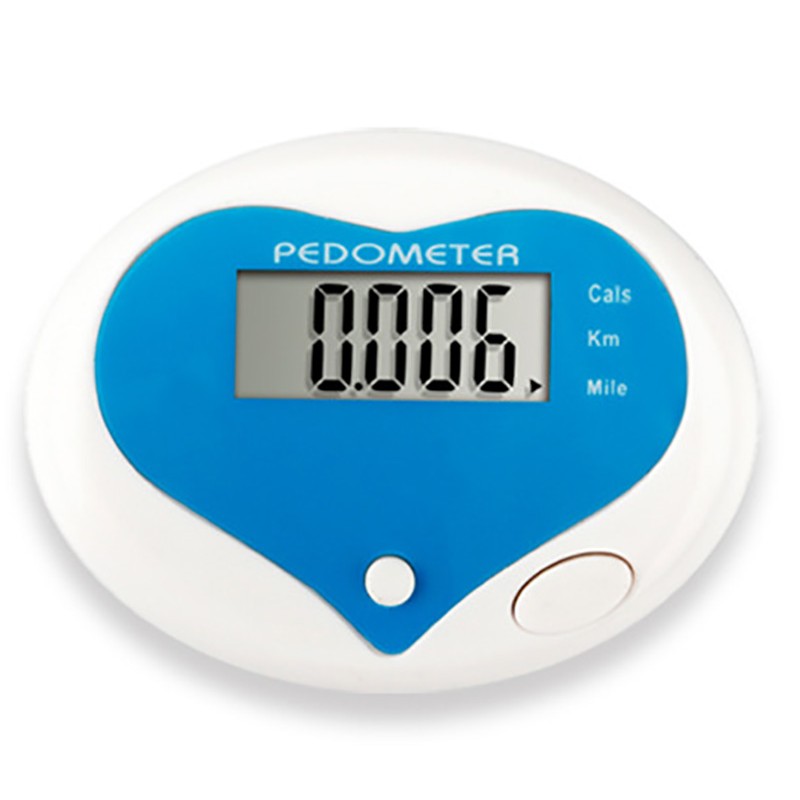 Heart Shape Digital Pedometer