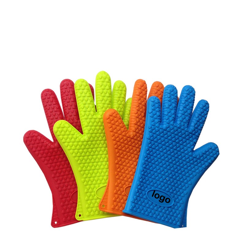 Heat Resistant Silicone Oven Mitt Gloves