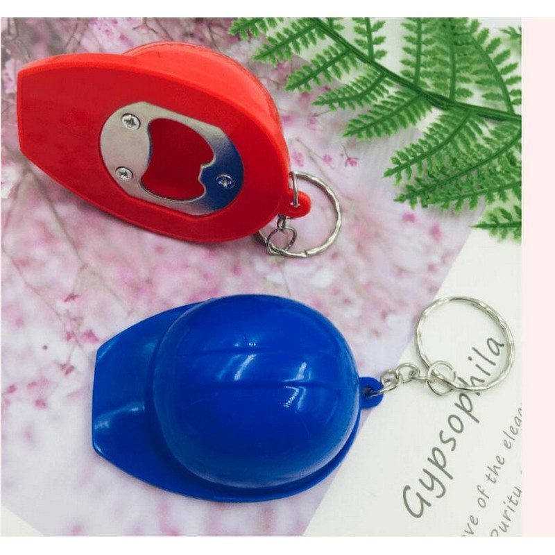 Helmet Shape Opener with Keychain