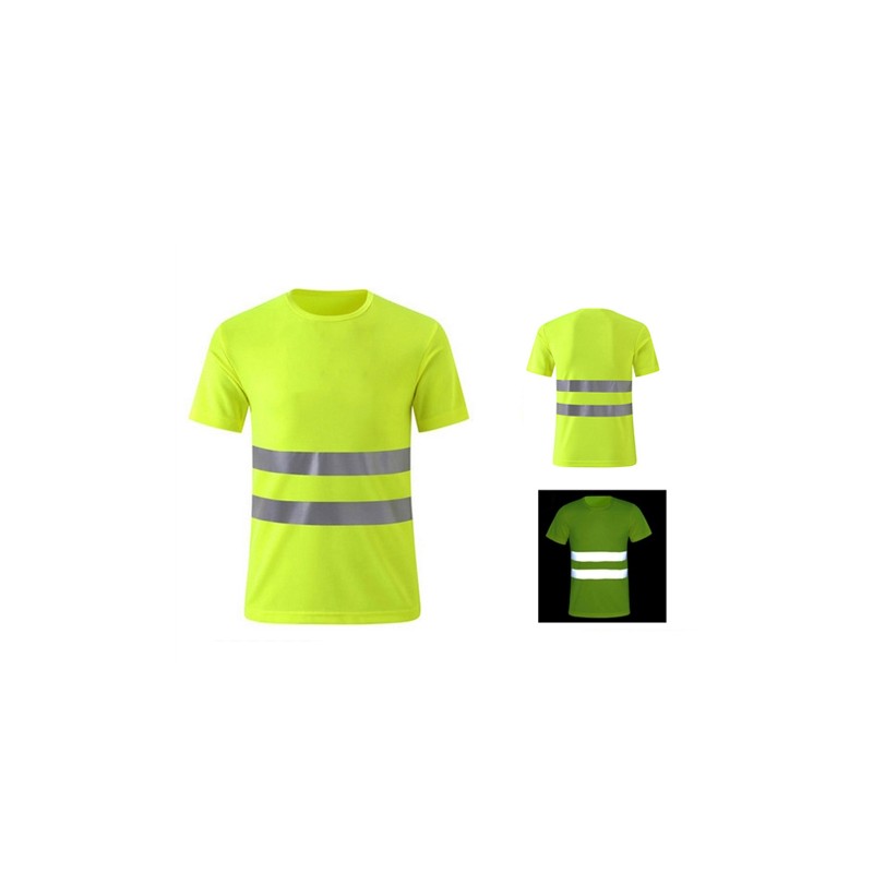 Hi Vis Short Sleeved Reflective T-Shirt Hi Vis Short Sleeved Reflective T-Shirt
