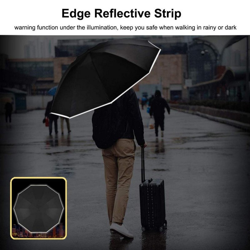 Inverted Reversed Auto Open Auto Close Folding Umbrella