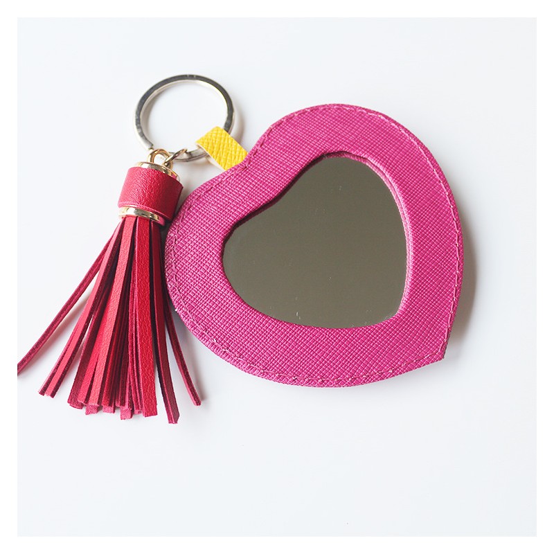 Keychain Compact Mirror