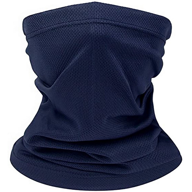 Kids Mesh Hemmed Neck Gaiter Youth Face Cover