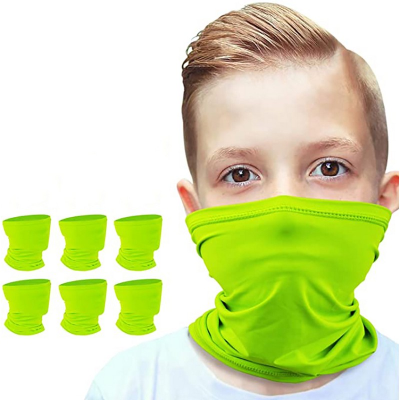Kids Safety Yellow Neck Gaiter Face Mask Kids Safety Yellow Neck Gaiter Face Mask