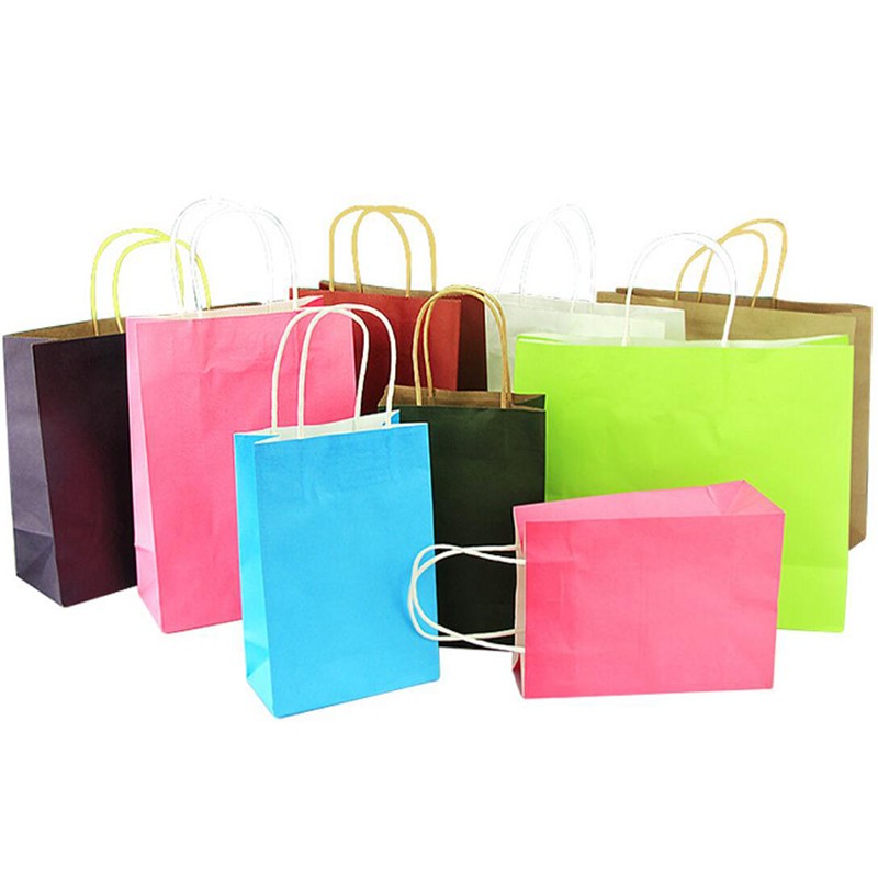 Kraft Paper Bag (8.6 " x 5.9 " x 3.15'')