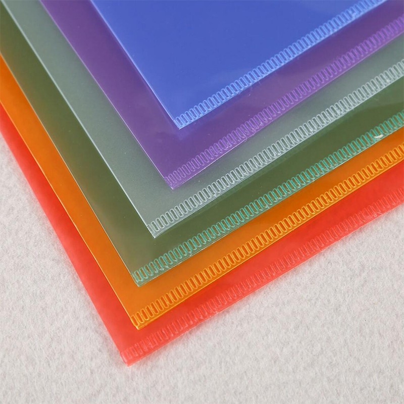 L Shape Clear File Folder