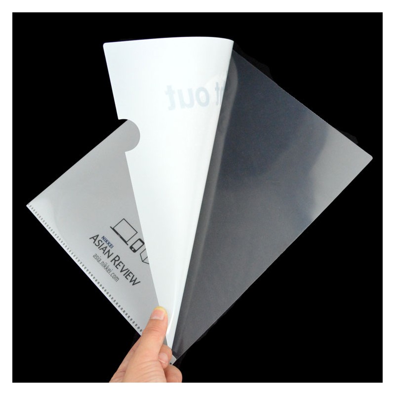 L Shape File Folder