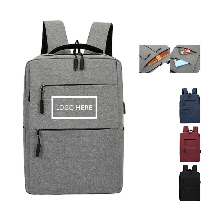 Laptop Backpack With USB Charging Port