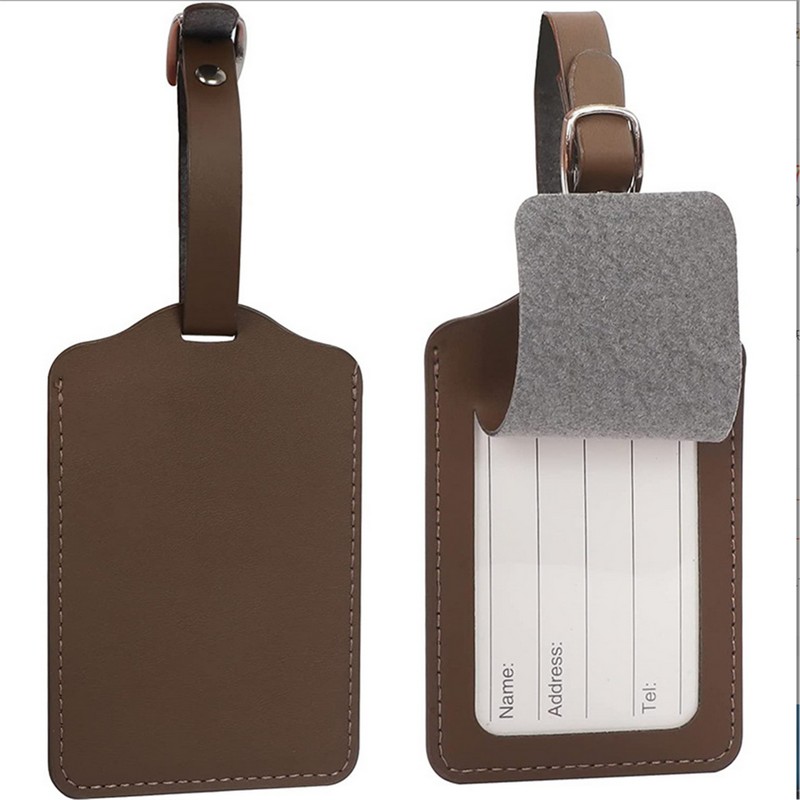 Leather Luggage Tag