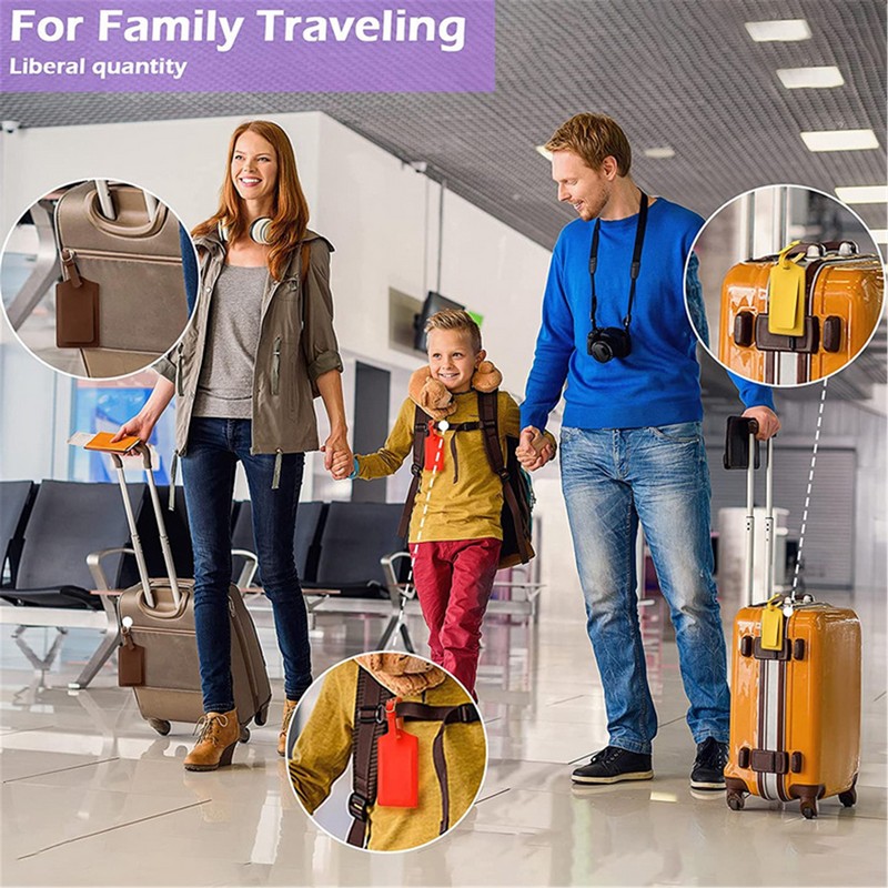 Leather Luggage Tag