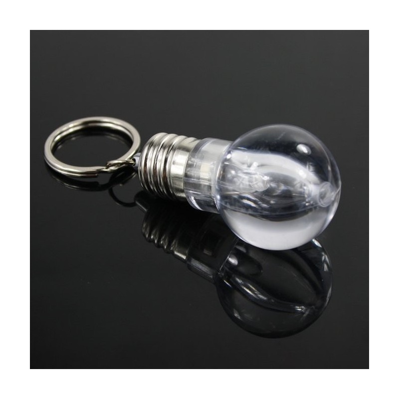 Light Bulb Shape Flashlight With Keychain Light Bulb Shape Flashlight With Keychain