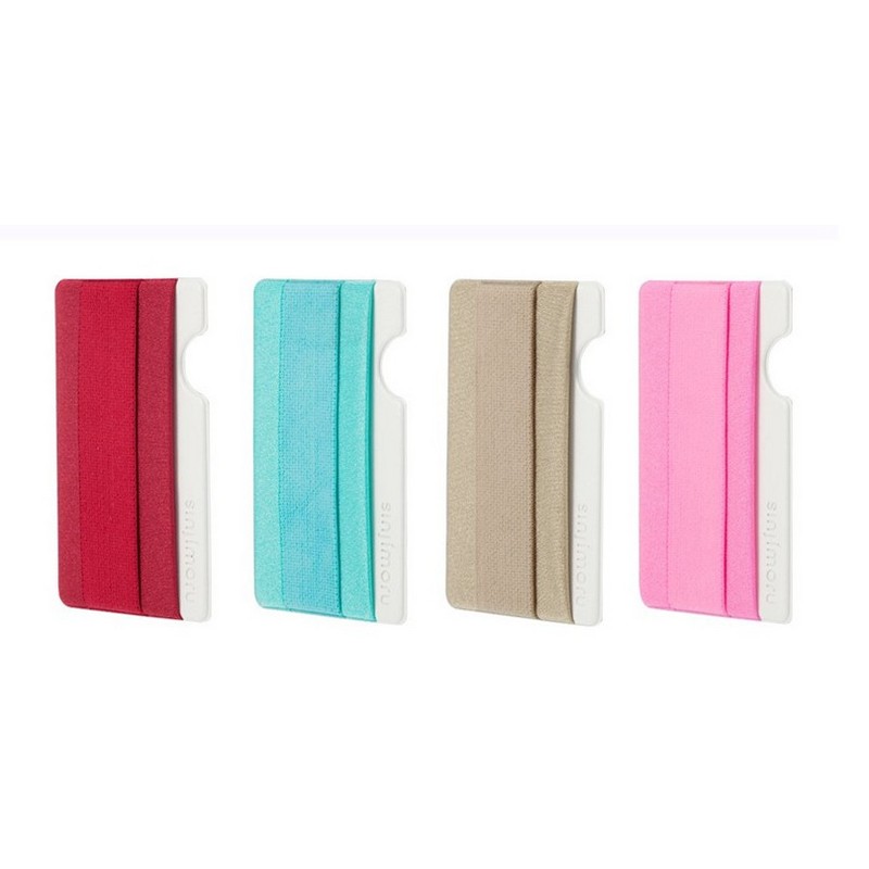 Lycra Cell Phone Card Holder With Elastic Spandex Band