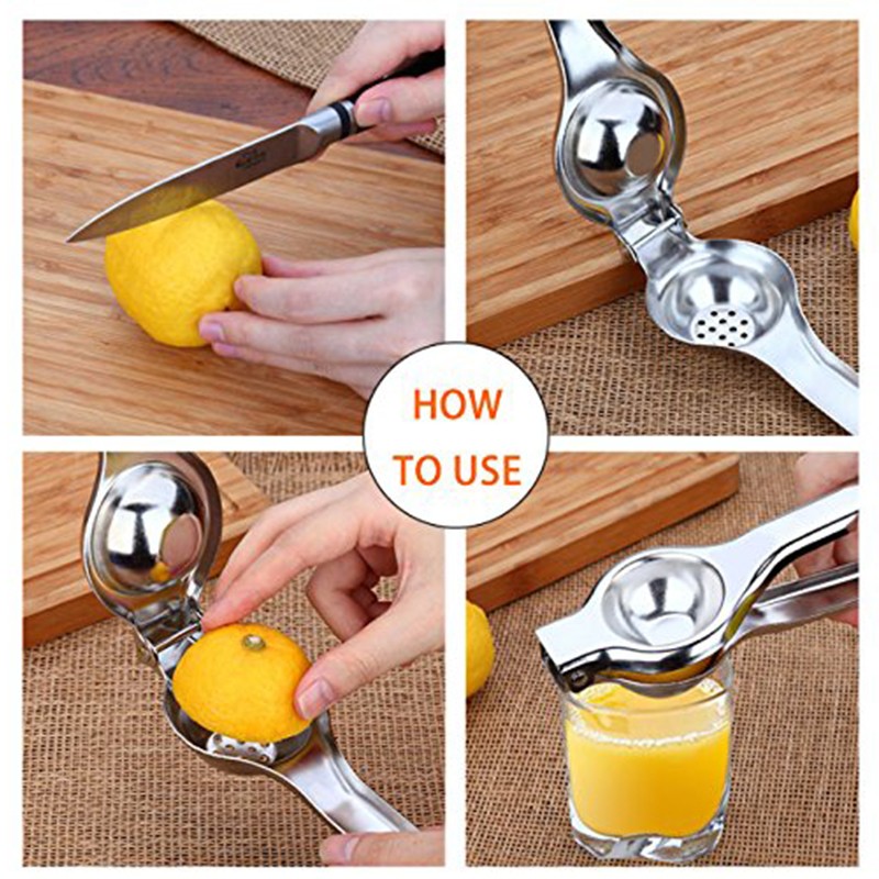 Manual Lemon Lime Squeezer 9" x 3 1/8"