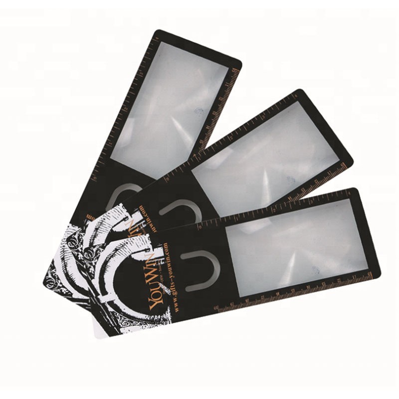 Mark Bookmark Magnifier Ruler