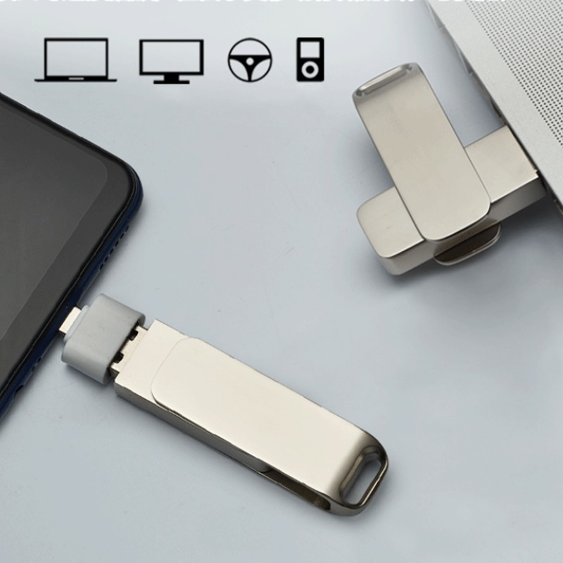Metal Swivel USB Flash Drive