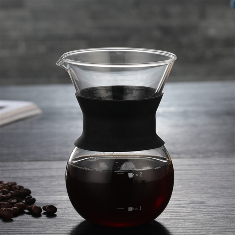 Mini Coffee Maker with Reusable Filter 200ML