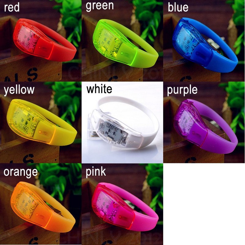 Motion Activated LED Stretchy Bangle Bracelet