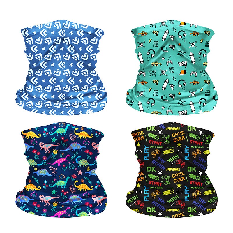 Multi-functional Face Mask with Filter for Kids