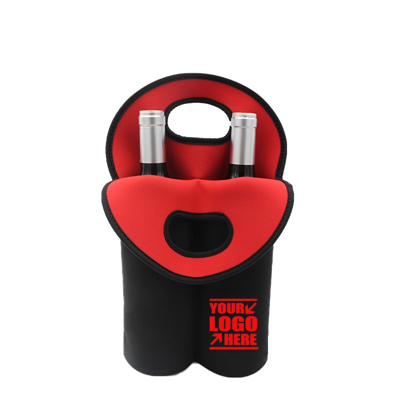 Neoprene Double Wine Tote Cooler Bag