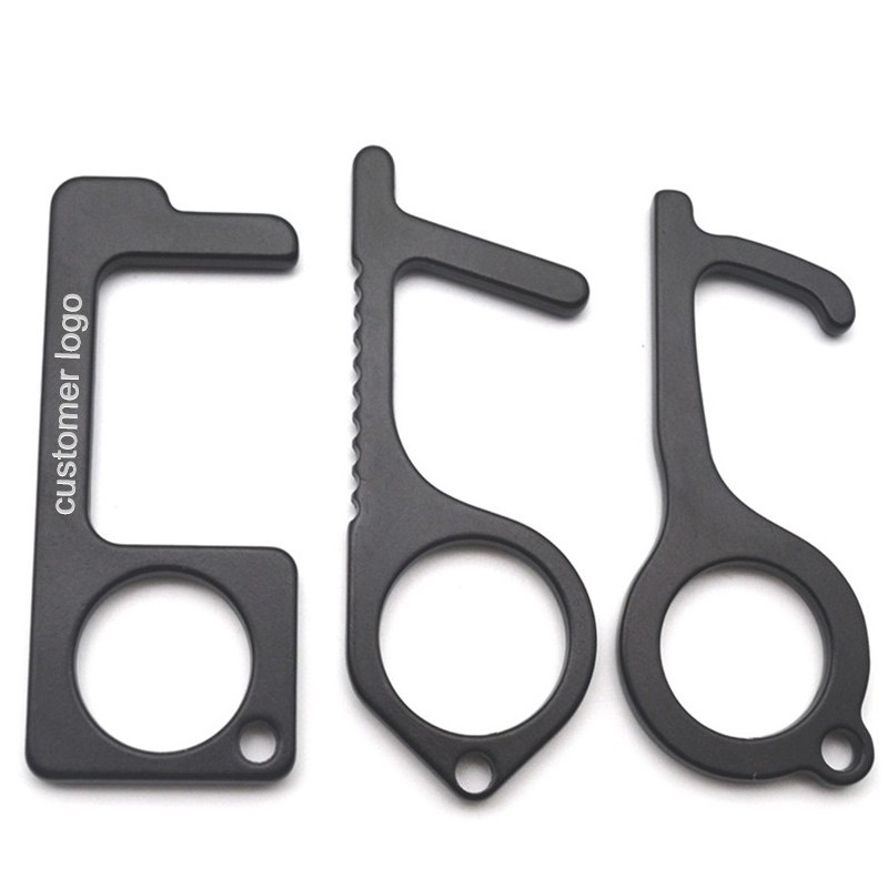 No Touch Door Opener Elevator Button Keychain Tool