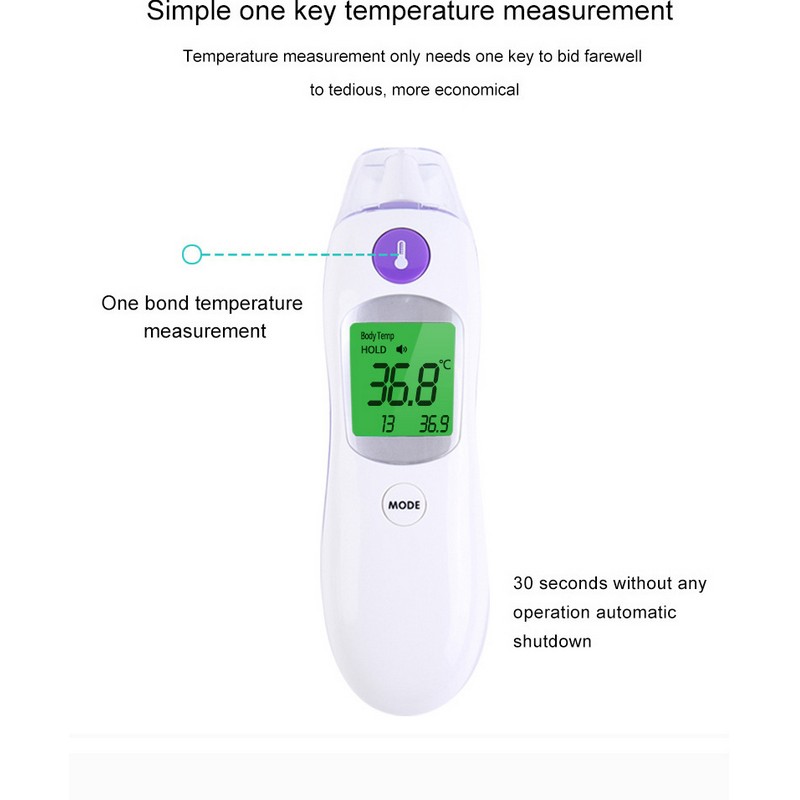 Non-Contact Infrared Forehead Thermometer