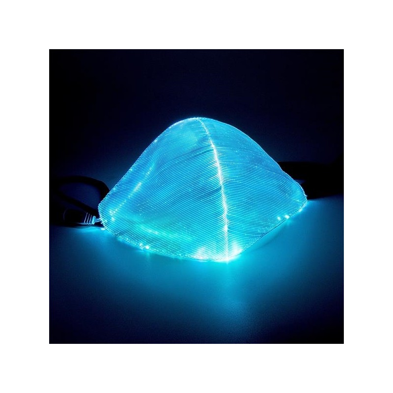 PPE LED Light Charging Electric Party Mask