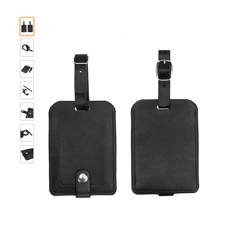 PU Leather Luggage Tag