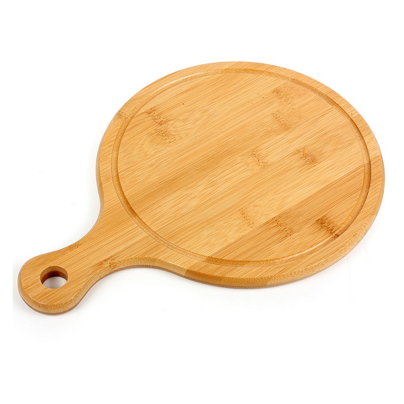 Personal 10" Bamboo Pizza Cutting Board