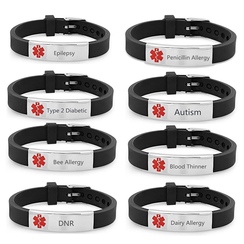 Personalized Medical Alert Bracelet