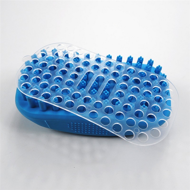 Pet Shampoo Massage Brush Grooming Tool