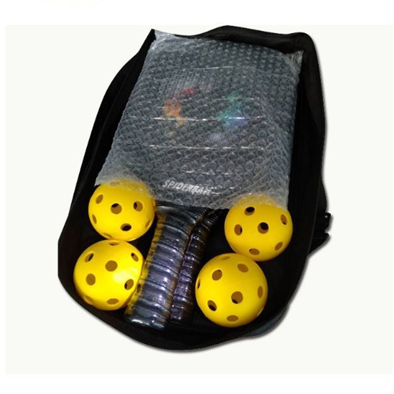 Pickle Ball Paddles with 4 Balls Set