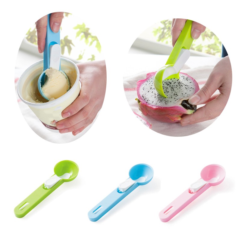 Plastic Ice Cream Scoop with Release Button Plastic Ice Cream Scoop with Release Button