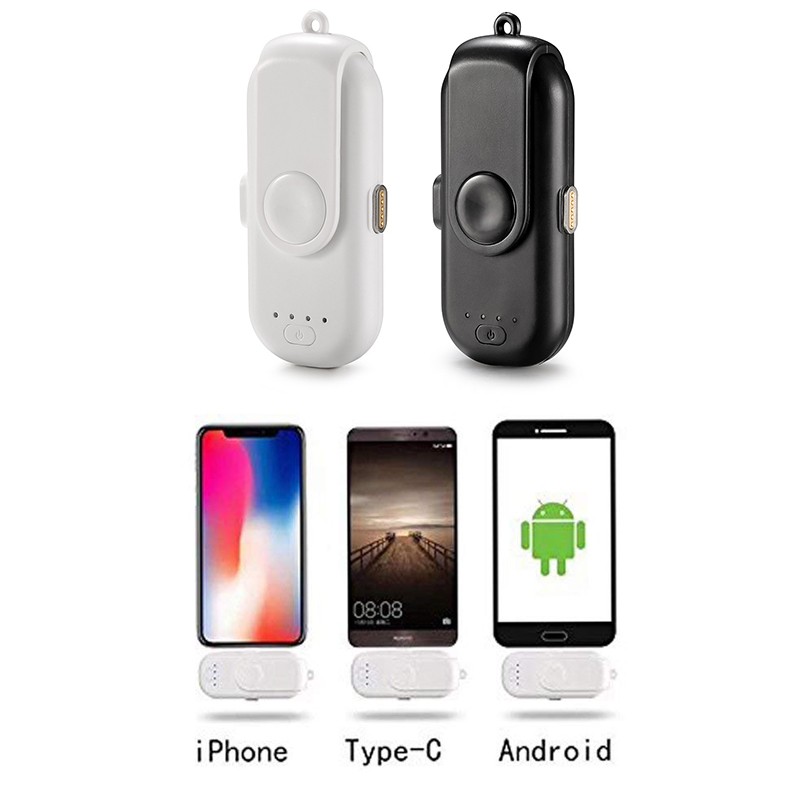 Portable Magnetic Finger Charger Power Bank