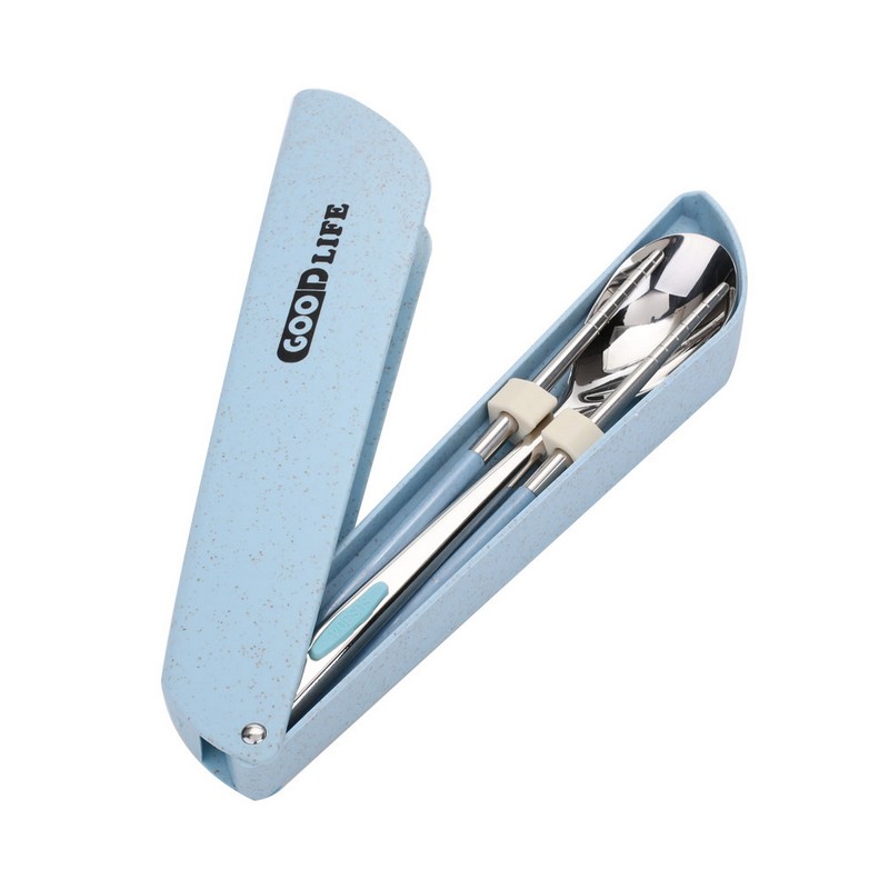 Portable Stainless Steel Tableware Set