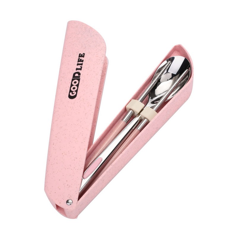 Portable Stainless Steel Tableware Set