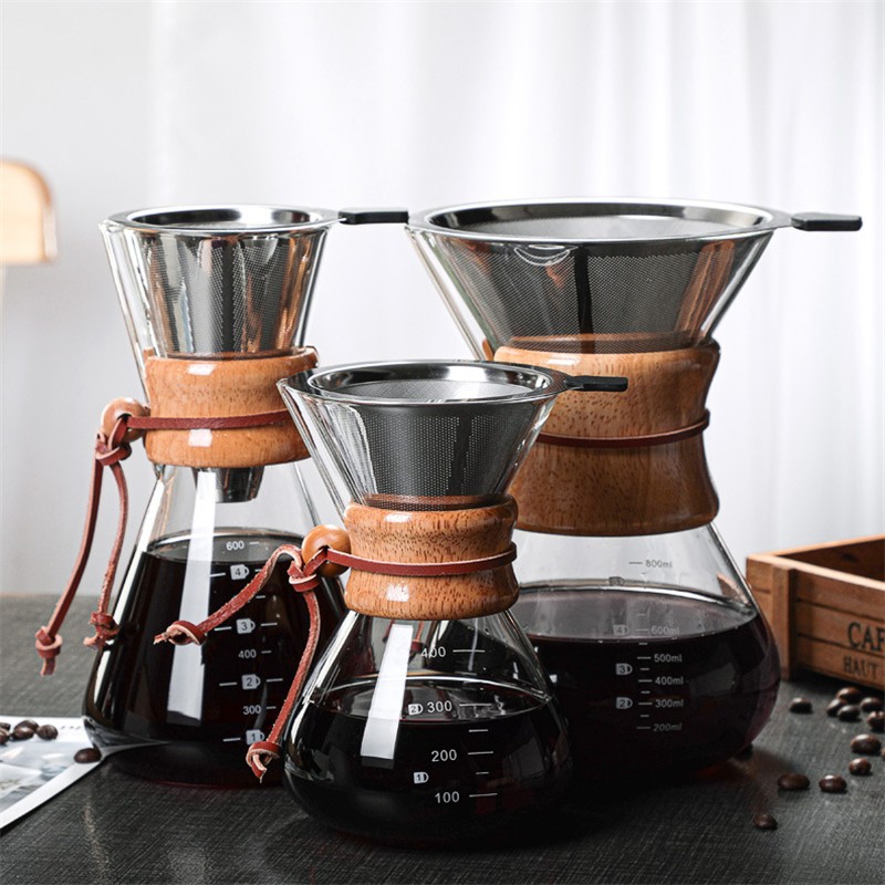 Pour Over Coffee Maker 6 Cups