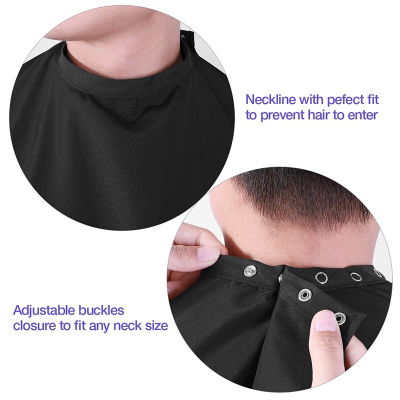 Professional Barber Cape w/Neck Duster Brush
